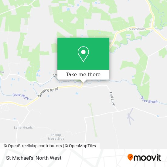St Michael's map