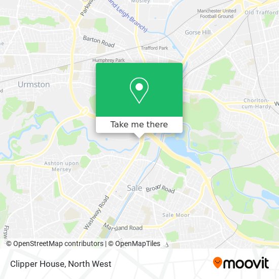 Clipper House map