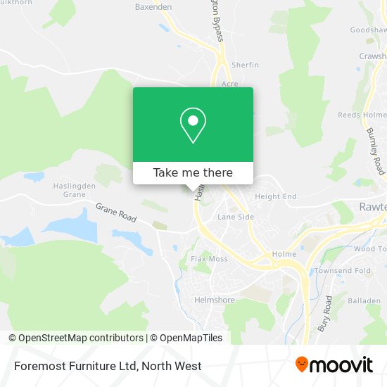 Foremost Furniture Ltd map