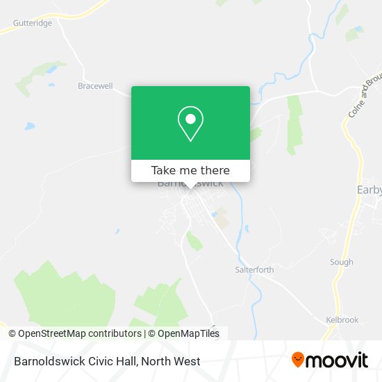 Barnoldswick Civic Hall map