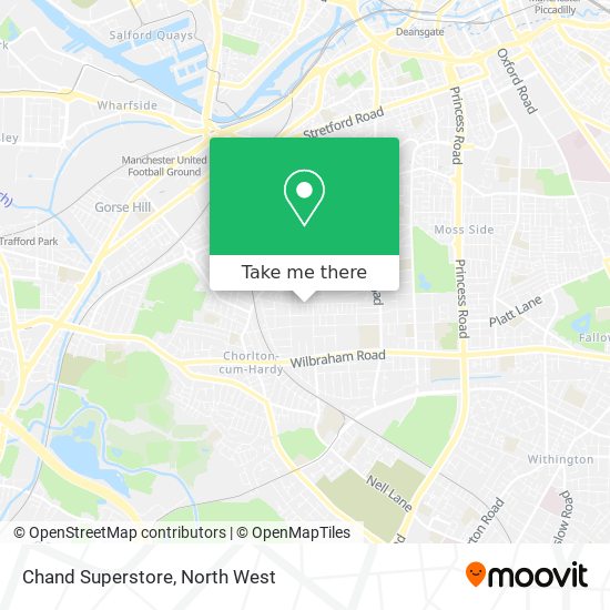 Chand Superstore map