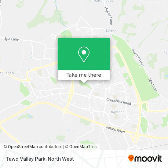 Tawd Valley Park map