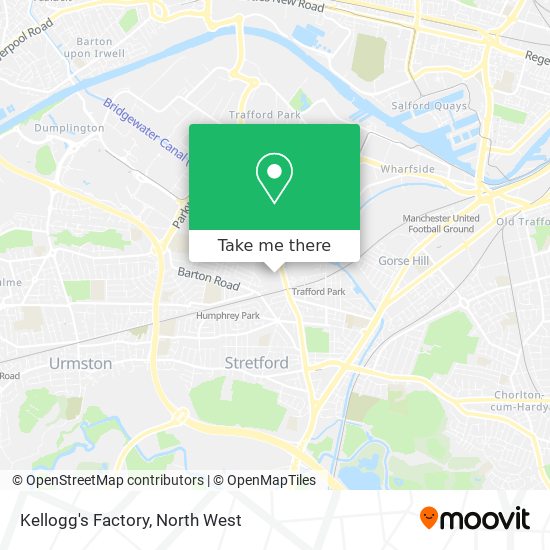 Kellogg's Factory map