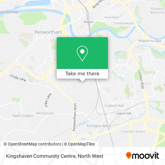 Kingshaven Community Centre map