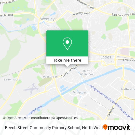 Beech Street Community Primary School map