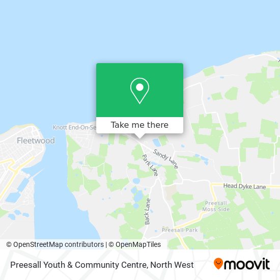 Preesall Youth & Community Centre map