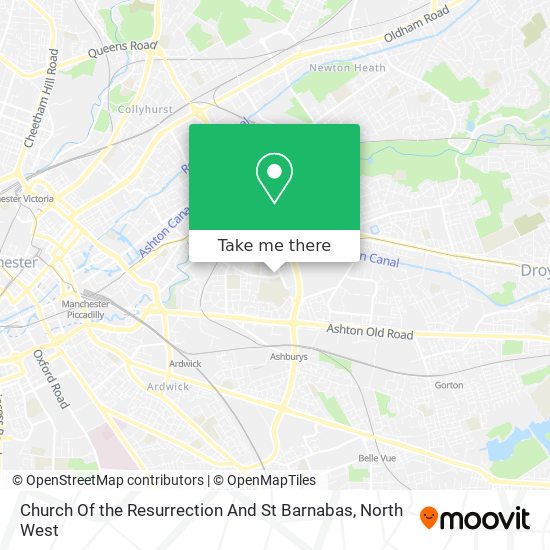 Church Of the Resurrection And St Barnabas map