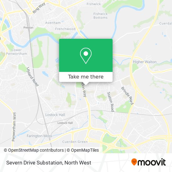 Severn Drive Substation map