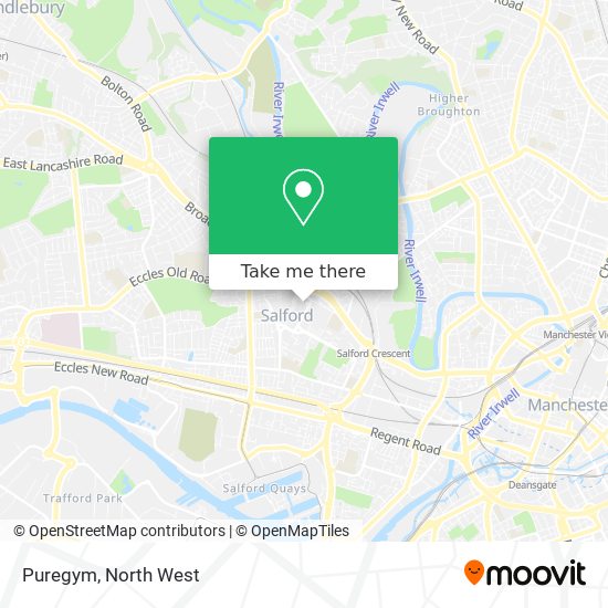 Puregym map