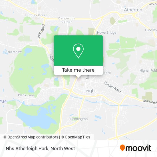 Nhs Atherleigh Park map