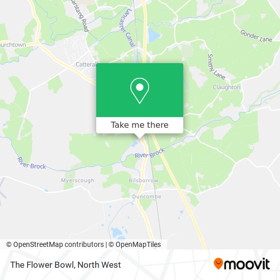 The Flower Bowl map