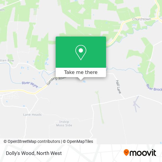 Dolly's Wood map