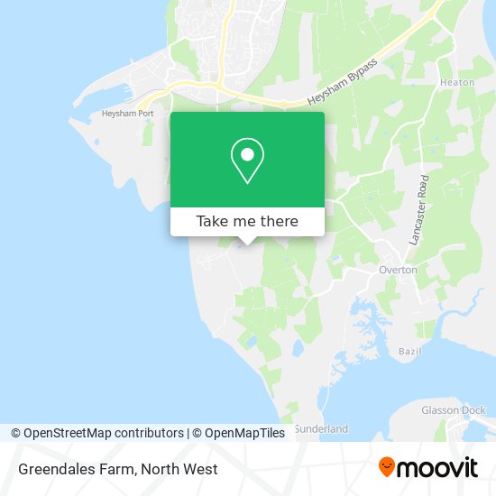 Greendales Farm map
