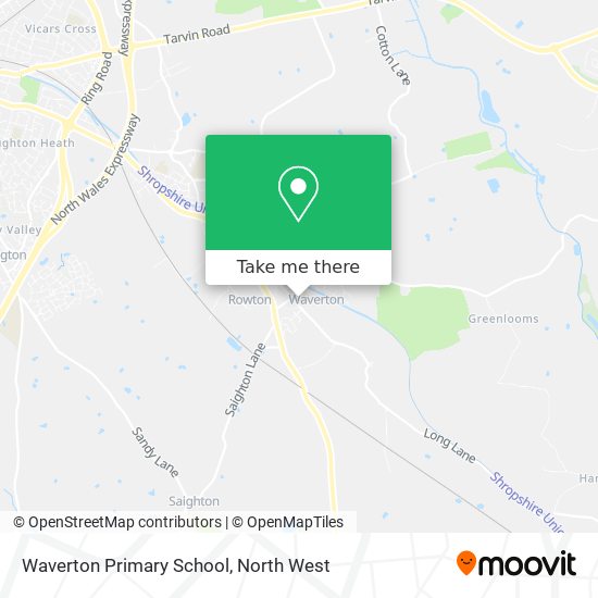 Waverton Primary School map