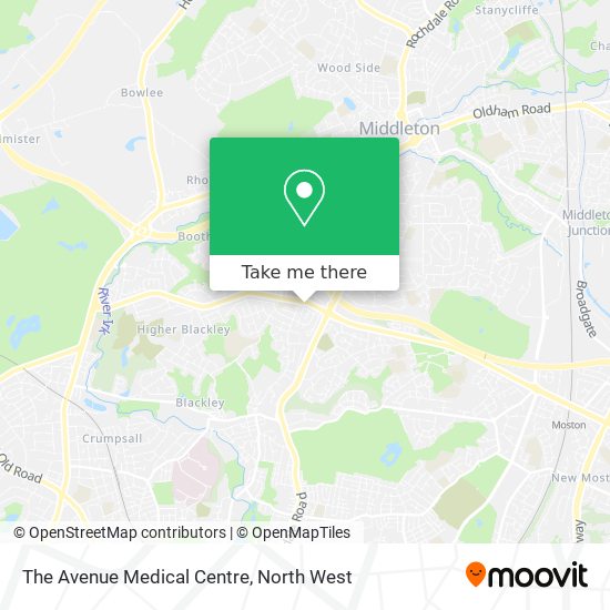 The Avenue Medical Centre map