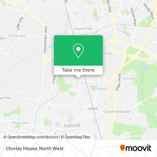 Chorley House map