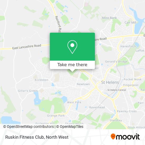 Ruskin Fitness Club map