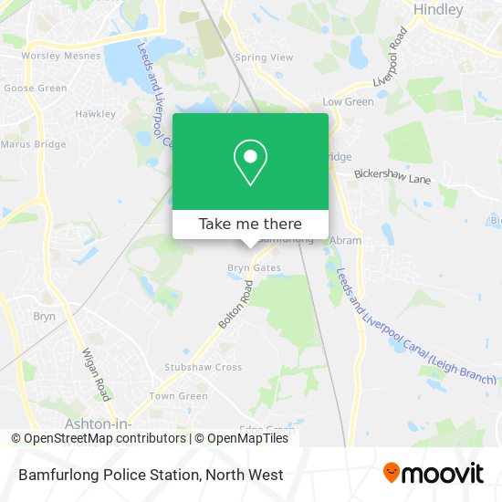 Bamfurlong Police Station map