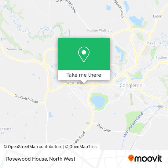 Rosewood House map