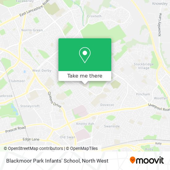 Blackmoor Park Infants' School map