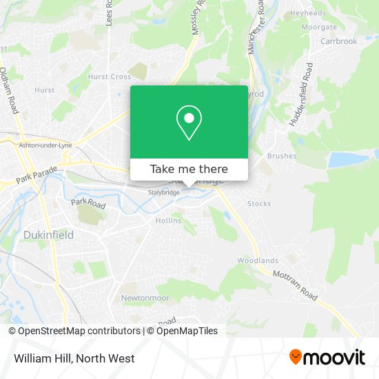 William Hill map