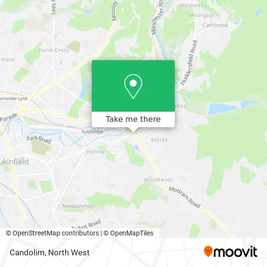 Candolim map