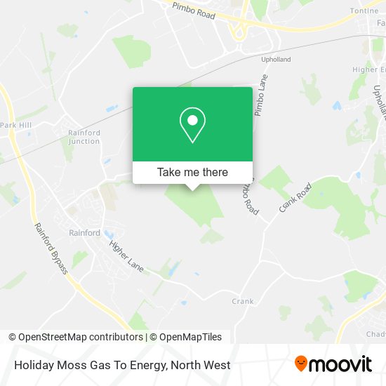 Holiday Moss Gas To Energy map