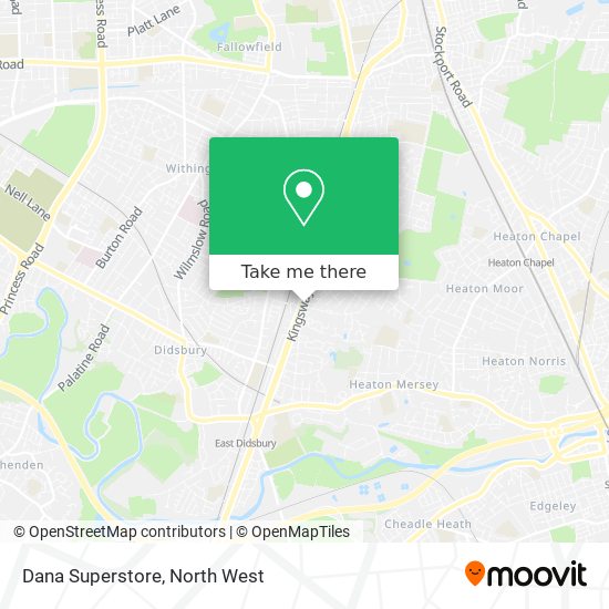 Dana Superstore map