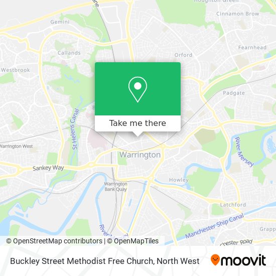 Buckley Street Methodist Free Church map