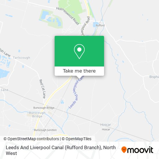 Leeds And Liverpool Canal (Rufford Branch) map