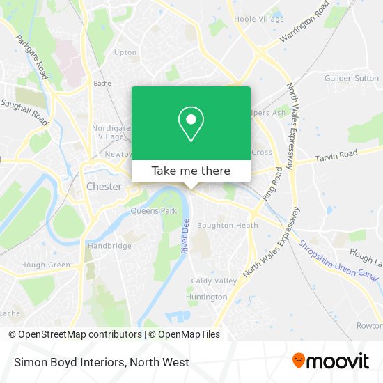 Simon Boyd Interiors map