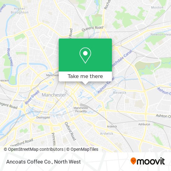 Ancoats Coffee Co. map