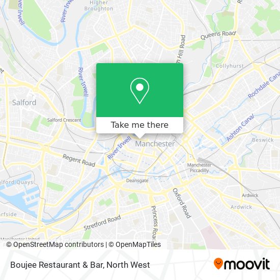 Boujee Restaurant & Bar map