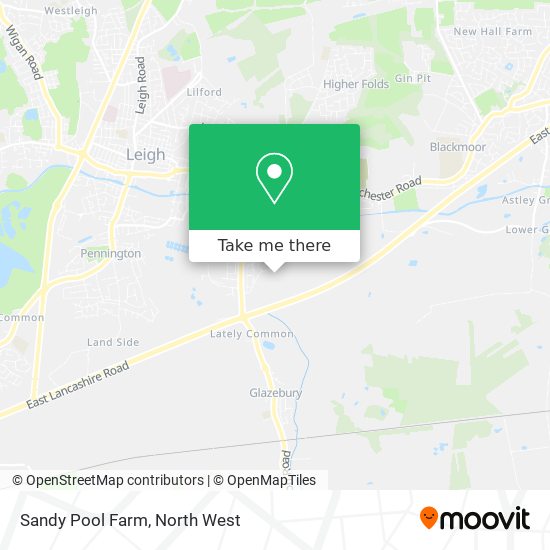 Sandy Pool Farm map