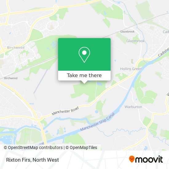 Rixton Firs map