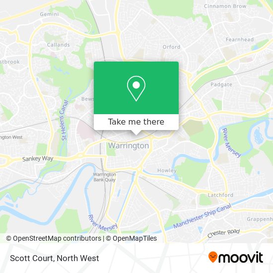Scott Court map
