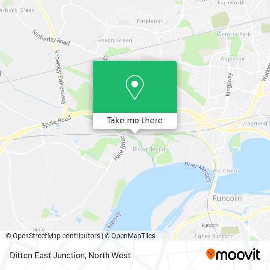 Ditton East Junction map