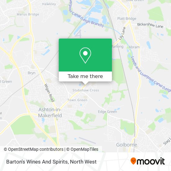 Barton's Wines And Spirits map