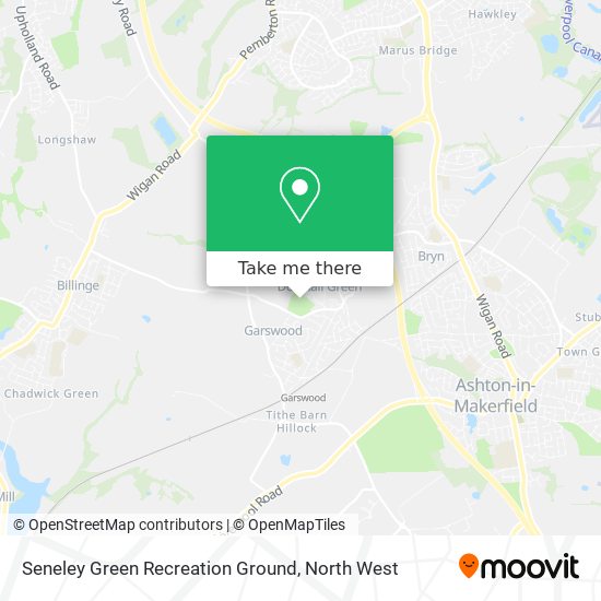 Seneley Green Recreation Ground map