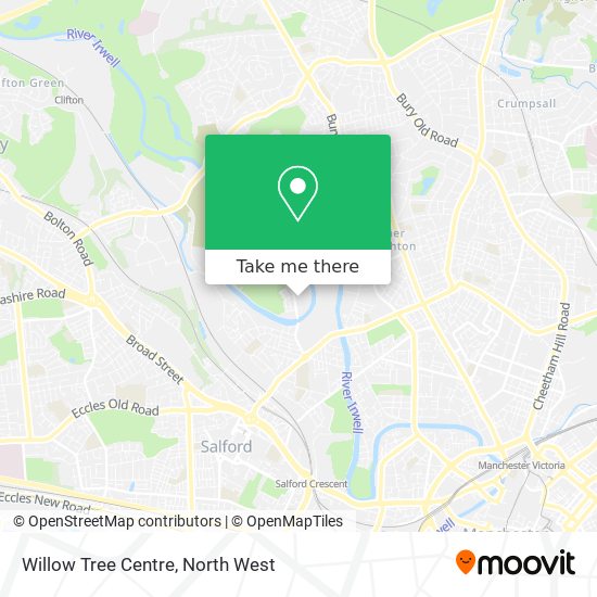 Willow Tree Centre map
