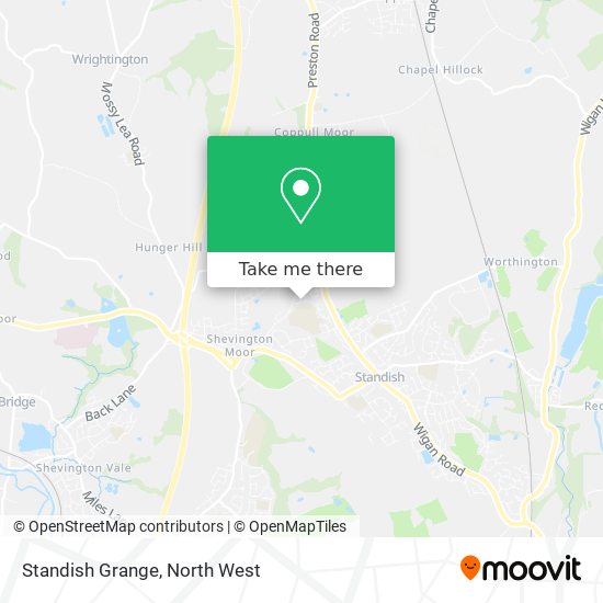 Standish Grange map