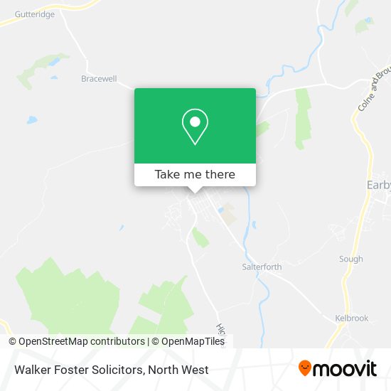 Walker Foster Solicitors map