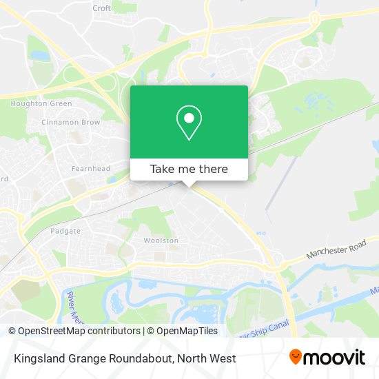 Kingsland Grange Roundabout map