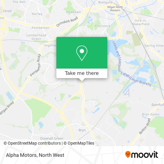 Alpha Motors map