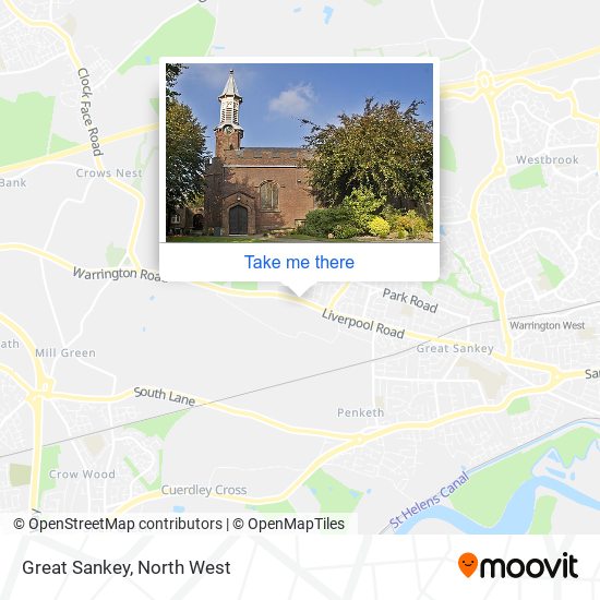 Great Sankey map