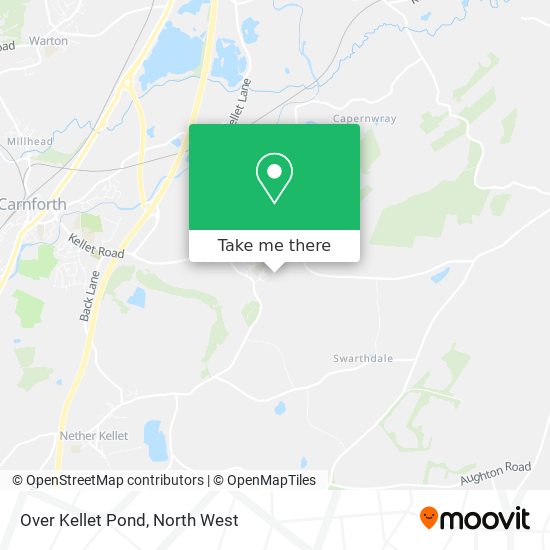 Over Kellet Pond map