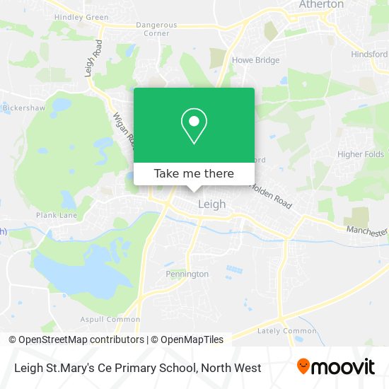 Leigh St.Mary's Ce Primary School map