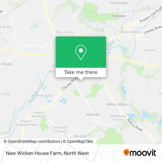 New Wicken House Farm map