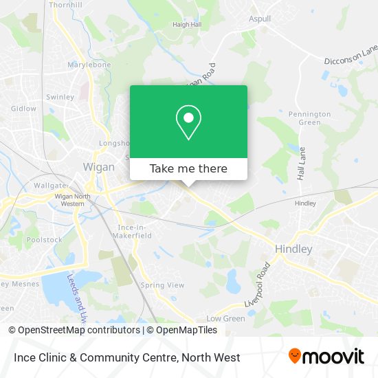 Ince Clinic & Community Centre map