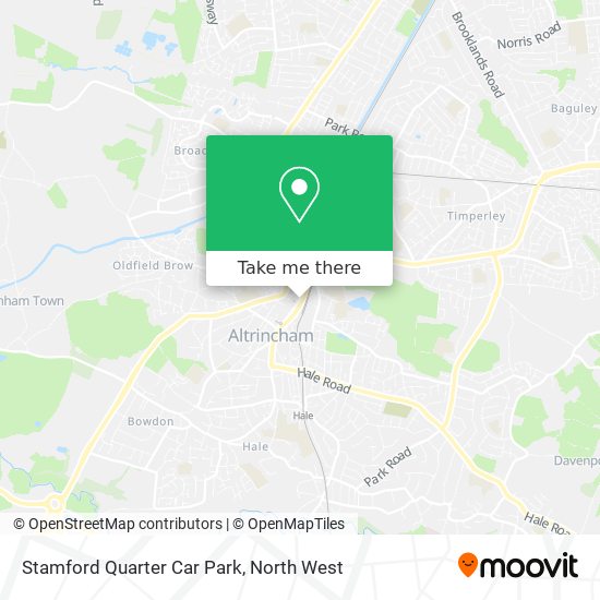 Stamford Quarter Car Park map